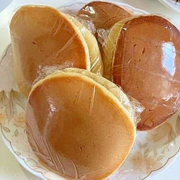 ホットケーキミックスで どら焼き